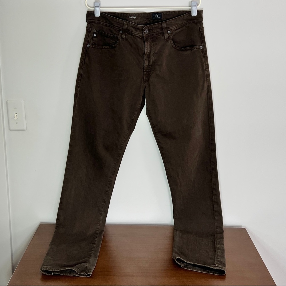 AG Adriano Goldschmied Tellis Modern Slim Jeans – Brown, 34x34